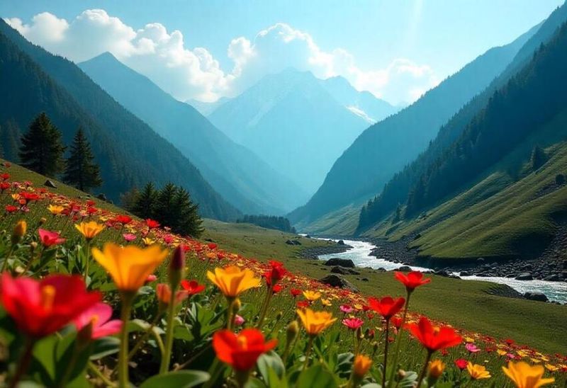 Valley of Flowers, India
