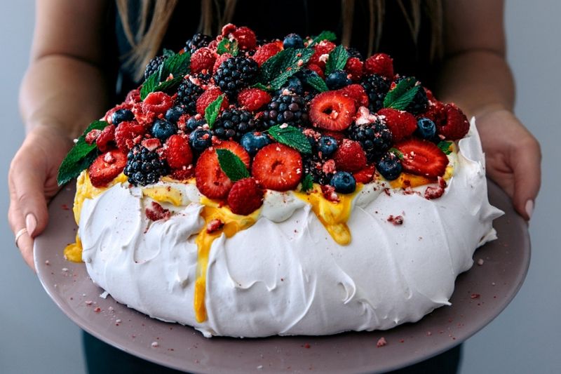 Pavlova in Australia and New Zealand
