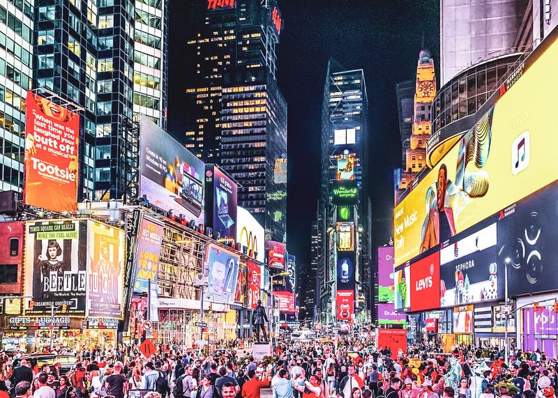 Times Square, New York City: Bright Lights, Big Disappointment