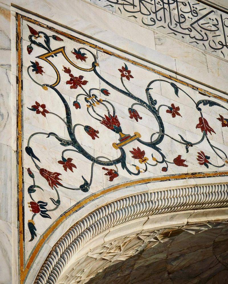 Taj Mahal, India (close-up)