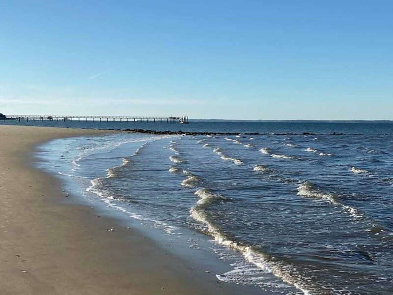 Unremarkable Beach Areas Near Town