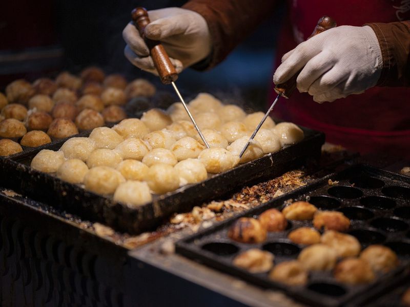 Takoyaki – Osaka, Japan