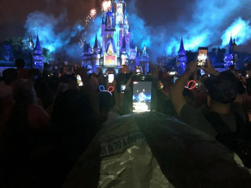 Holding Phones Or Tablets High During Shows