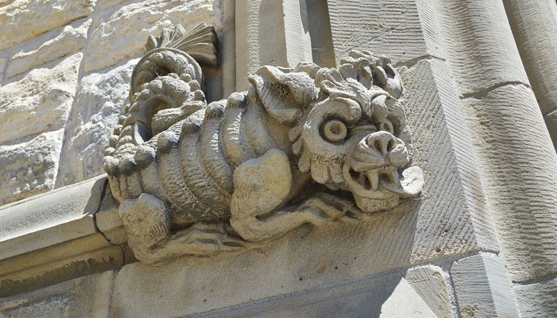 Decorative Stone Gargoyles and Grotesques