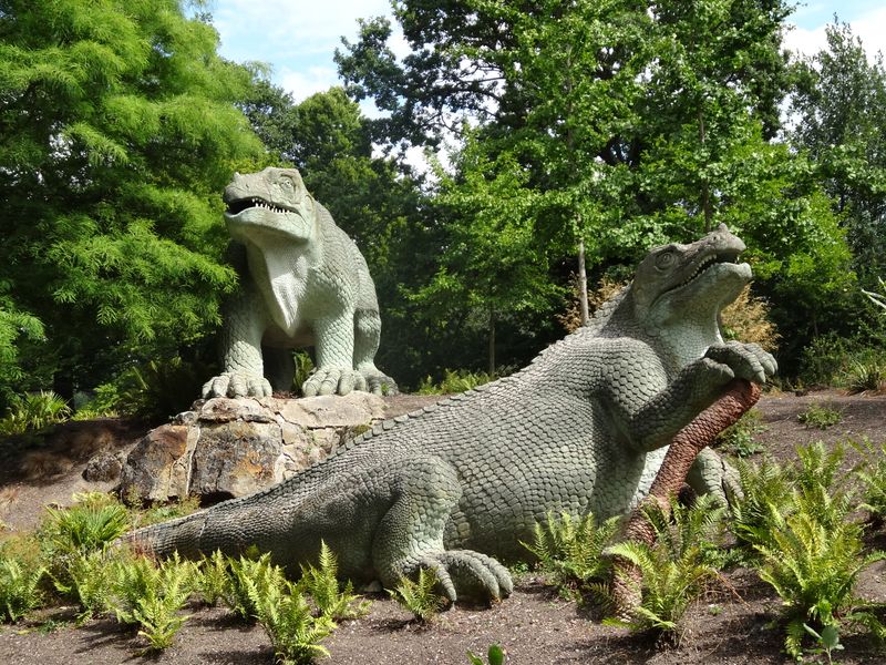 Crystal Palace Dinosaurs, London, UK