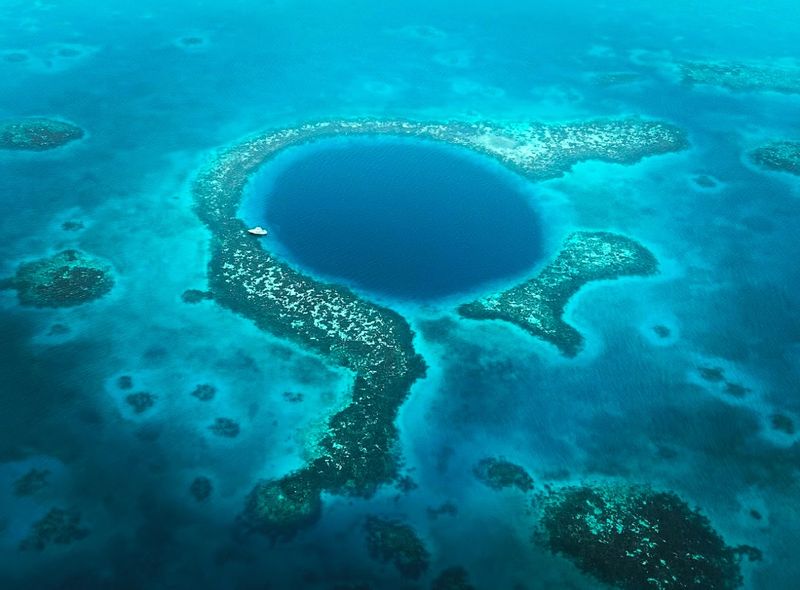 Scuba Diving in the Great Blue Hole: Descending into the Abyss