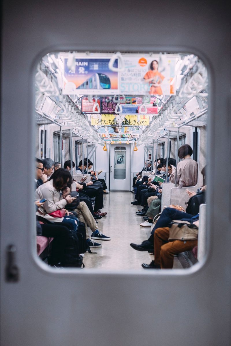 Not Respecting Quiet Zones on Trains