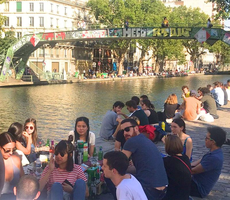Paris’s Canal Saint-Martin Evenings