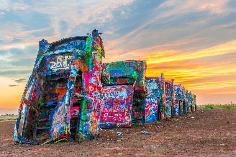 Route 66 in the Texas Panhandle
