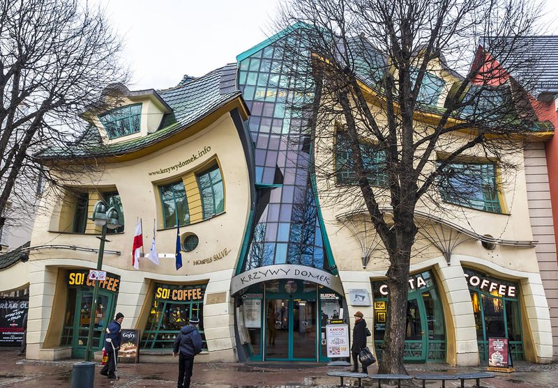 The Crooked House (Krzywy Domek), Sopot, Poland