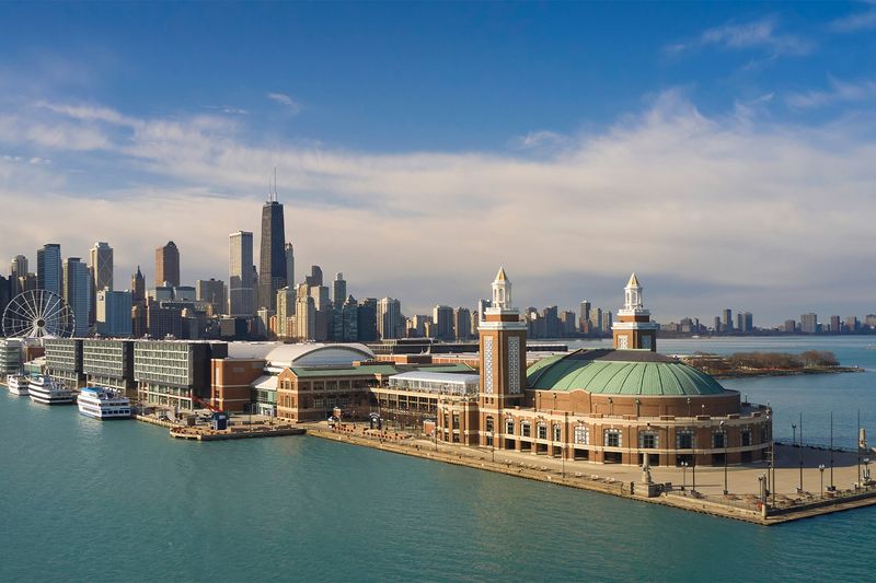 Navy Pier's Carnival Atmosphere