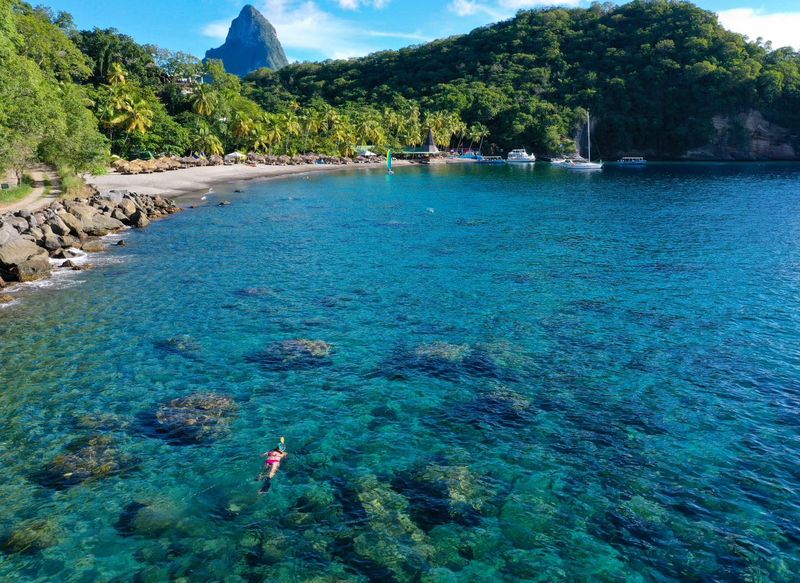 Anse Chastanet, St. Lucia: Reef-to-Shore Wonder