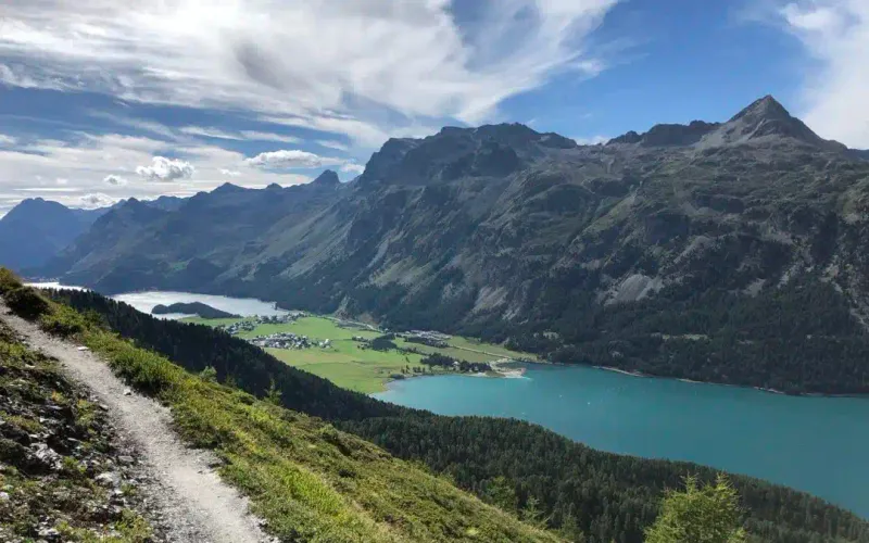 Engadin Valley's Wild Beauty