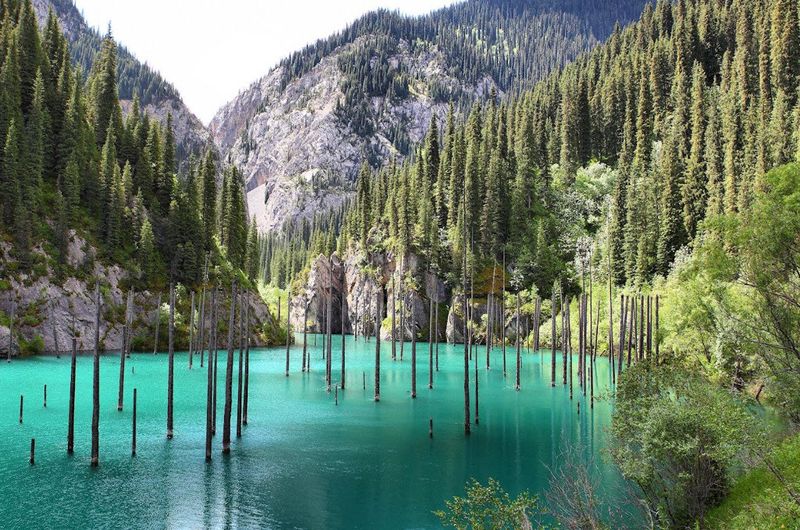Lake Kaindy, Kazakhstan