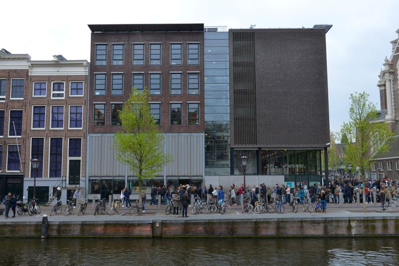 The Anne Frank House in Amsterdam