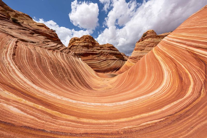 Vermilion Cliffs' Wave Formation