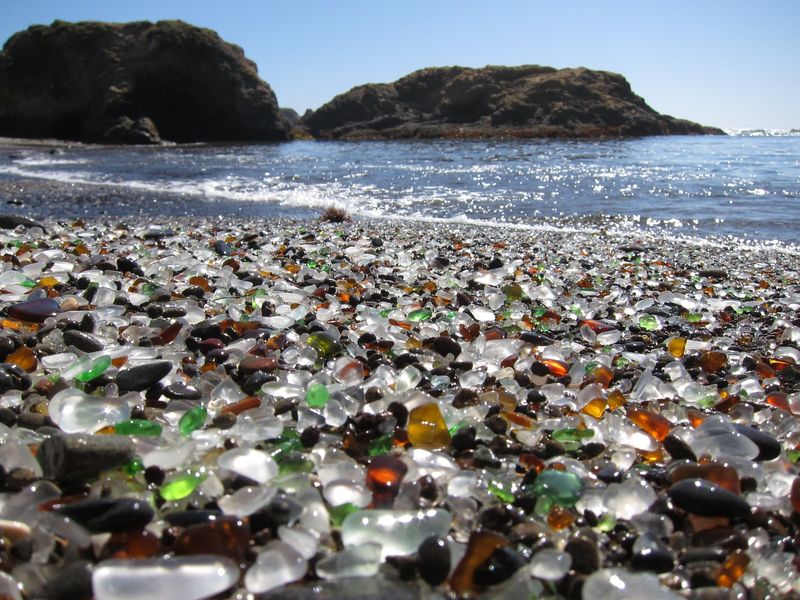 Glass Beach, California, USA