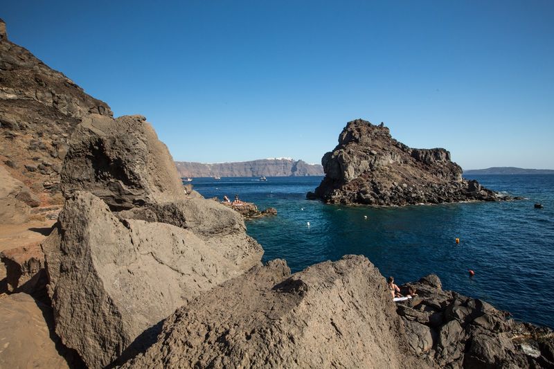 Santorini, Greece: Beautiful Above Water, Disappointing Below