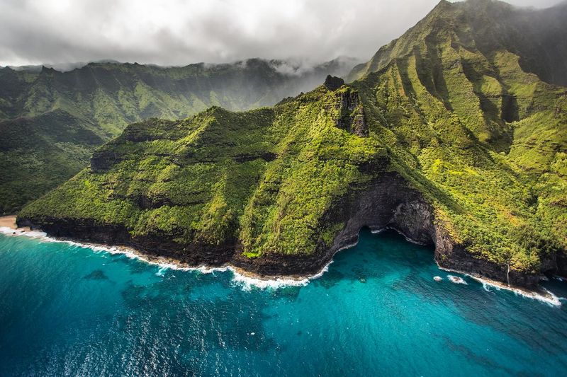 Helicopter Over Kauai