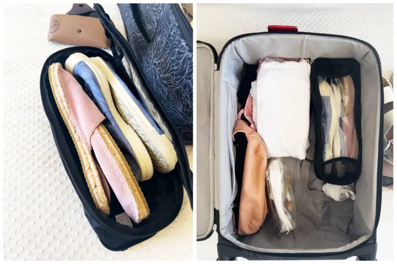 Packing too many shoes