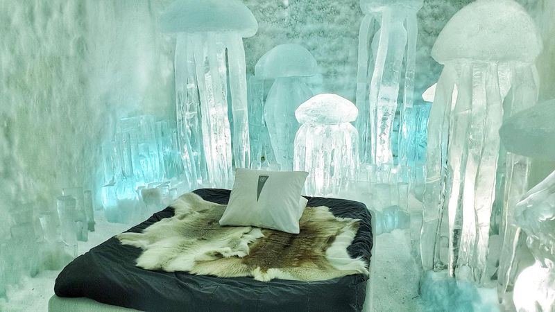 Overnight Stay in an Ice Hotel in Sweden