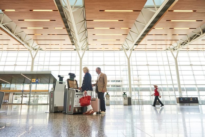 Arrive at the airport with plenty of time to spare