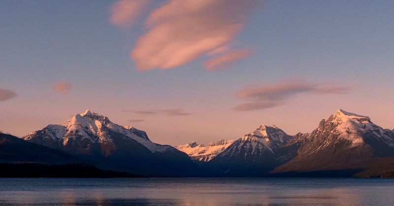 Glacier's Autumn Transformation