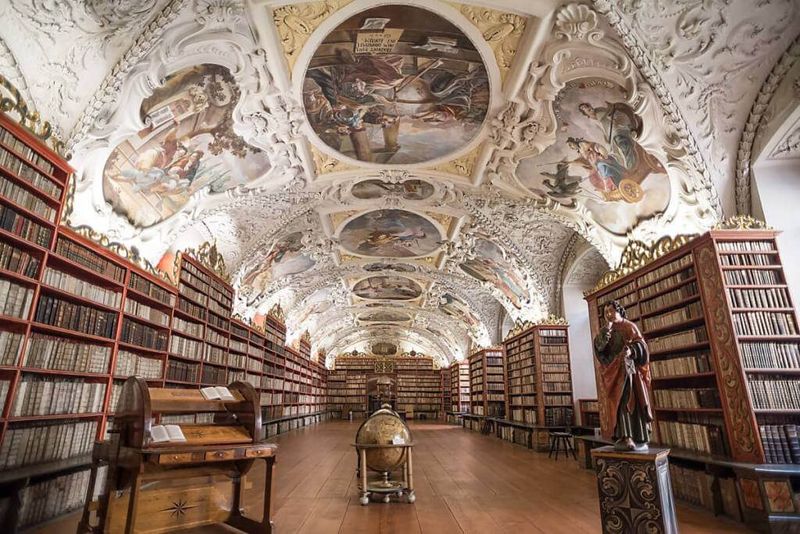 Kundera Library at Strahov Monastery