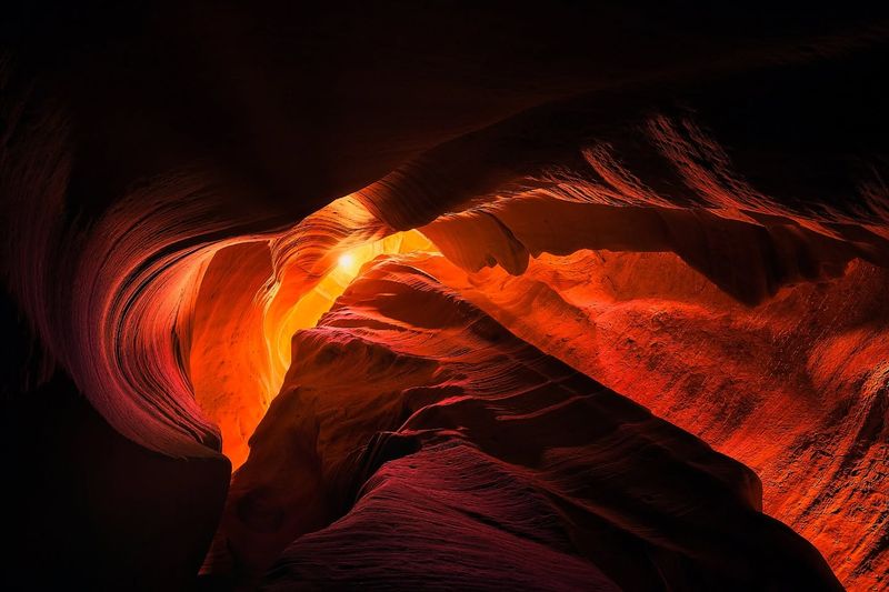 Antelope Canyon's Light Beams