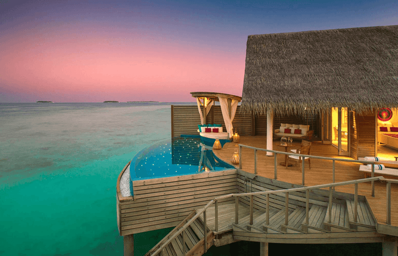 Maldives' Overwater Bungalows