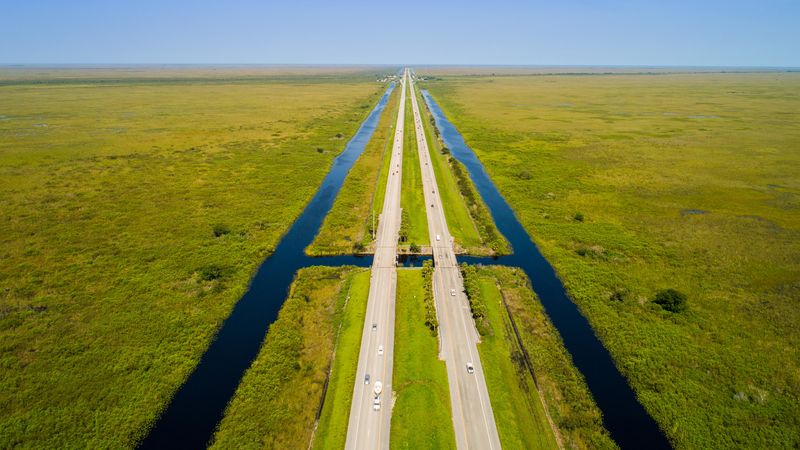 Alligator Alley (I-75 in Florida) (overhyped)