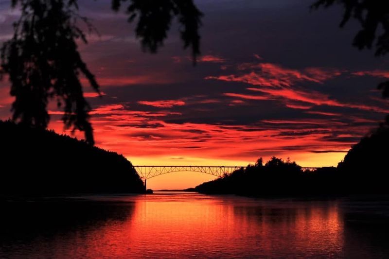 Watch the Sun Set from Deception Pass Bridge