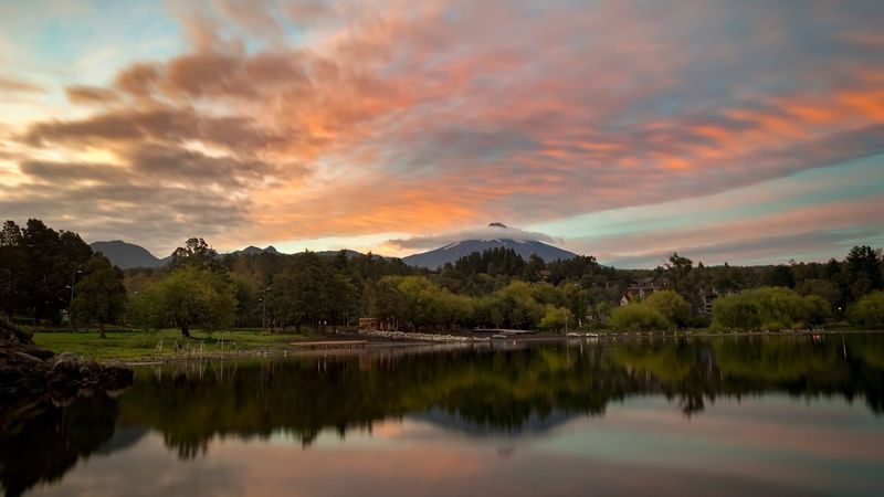 Lakeside Whispers In Pucón