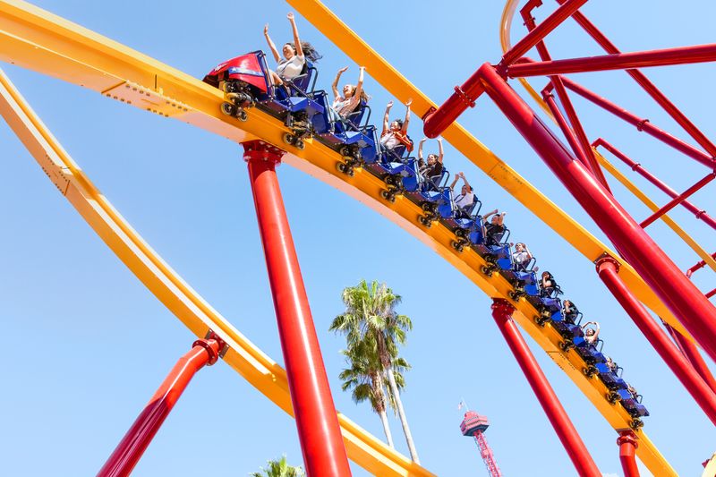 Six Flags Magic Mountain, California