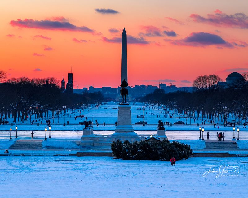 The National Mall In Washington DC