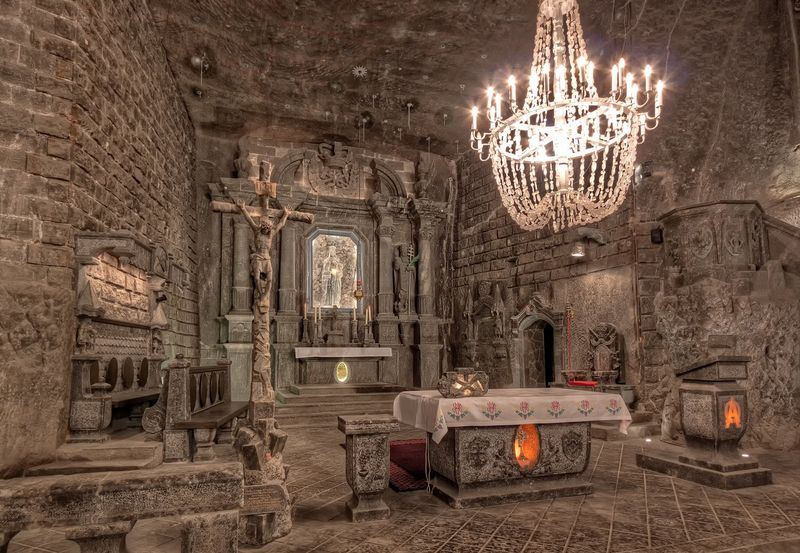 Wieliczka Salt Mine, Poland