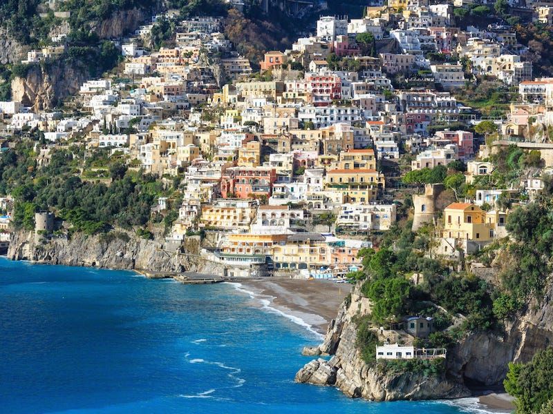 Coastal Chaos In Positano