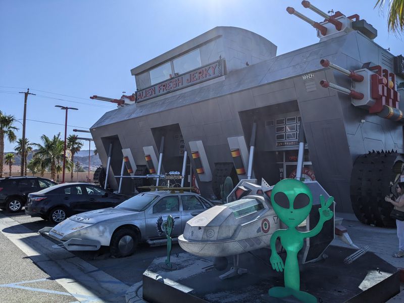 Better Choice: Visit Alien Fresh Jerky's Spaceship-Shaped Store