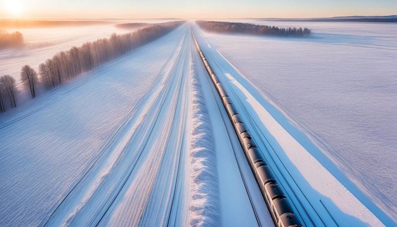 Crossing Siberia by Train in Winter: Frozen Isolation and Endless Darkness