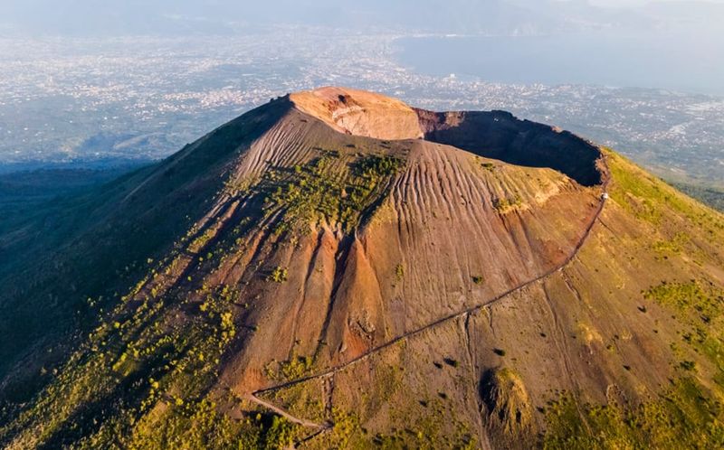Mount Vesuvius's Volcanic Drama