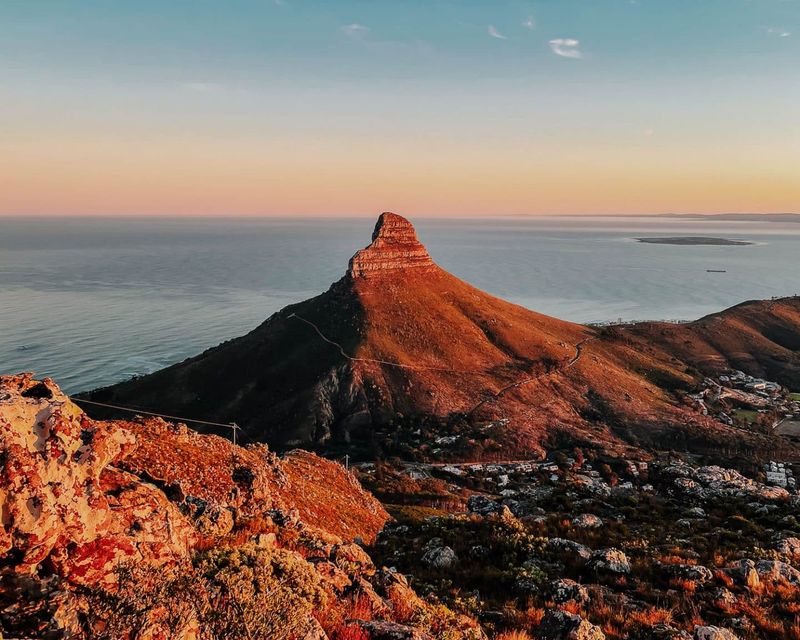 Lion's Head's Dramatic Silhouette