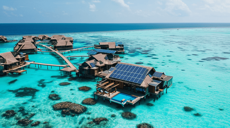 Maldivian Overwater Bungalows: Marine Conservation Focus
