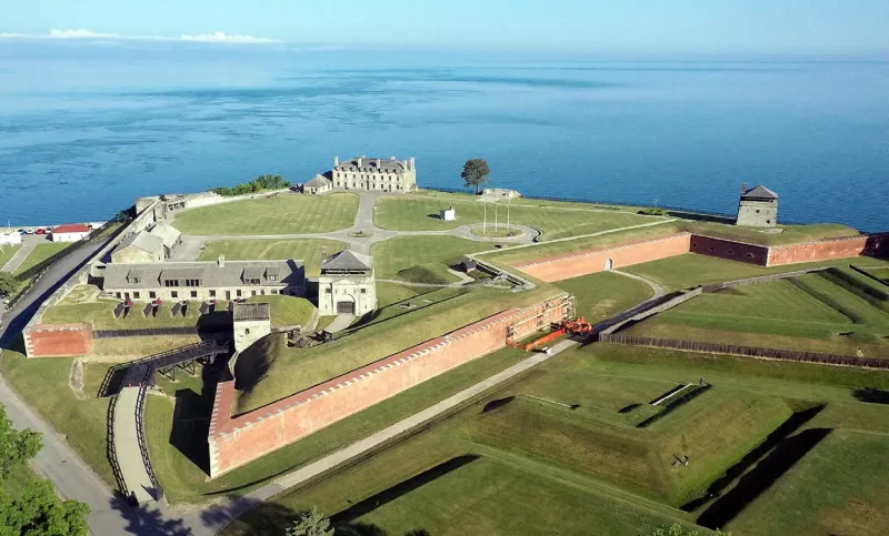 Old Fort Niagara's Lakefront Grounds