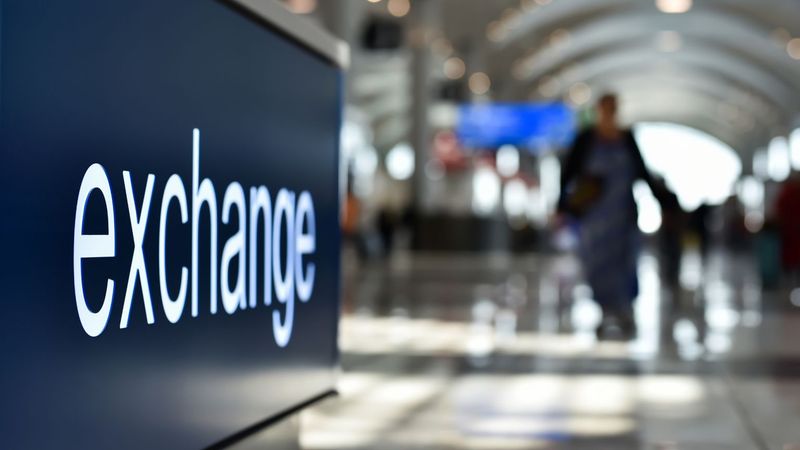 Exchanging Currency At The Airport