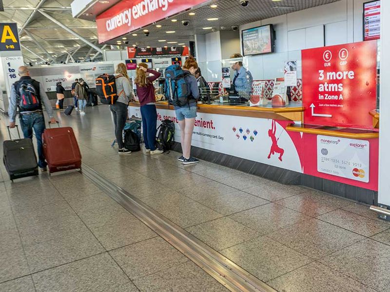Exchanging Money At The Airport