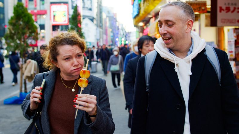 Eating or Drinking While Walking