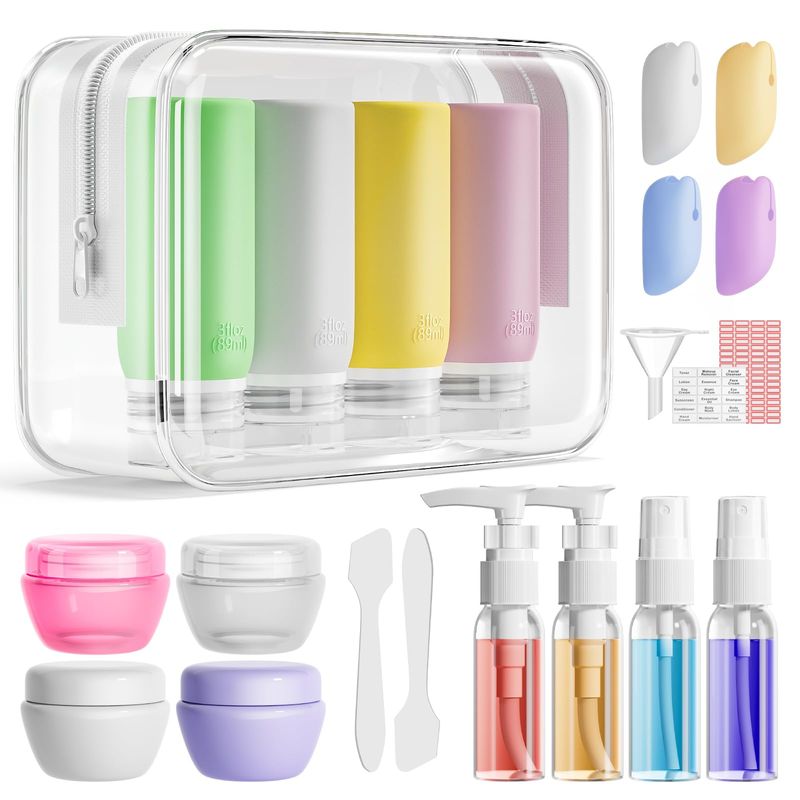 Bringing full-size toiletries
