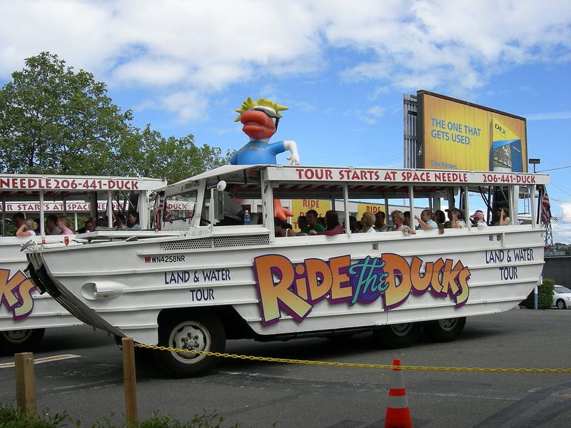 Ride the Ducks Tour Vehicles