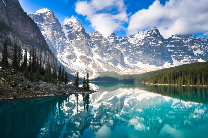 Mountain Majesty In Banff