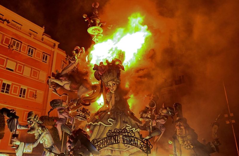 Valencia Fallas Festival, Spain